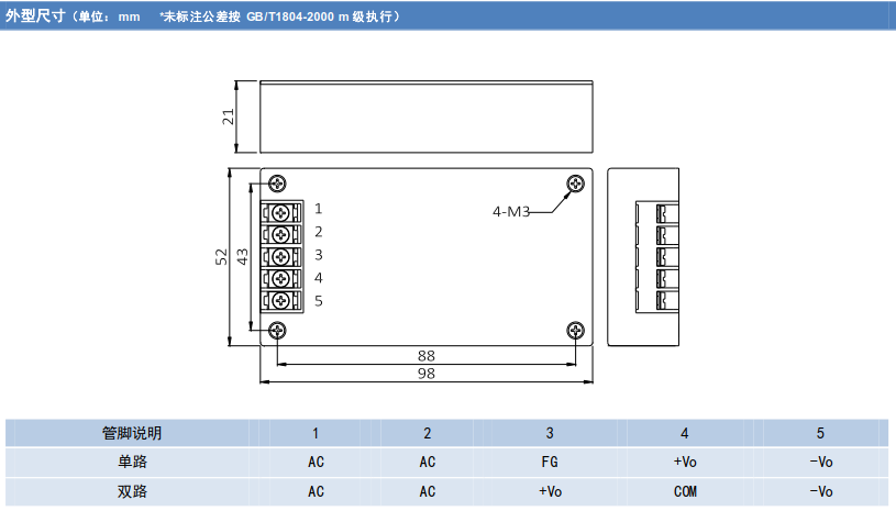 ACDC電源模塊